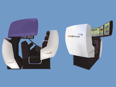 Simulador de direção otimiza a preparação de motoristas profissionais