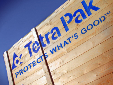 Tetra Pak aposta na fabricação de pallets com embalagens sustentáveis
